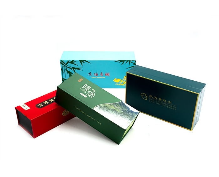 Red wine and tea packaging